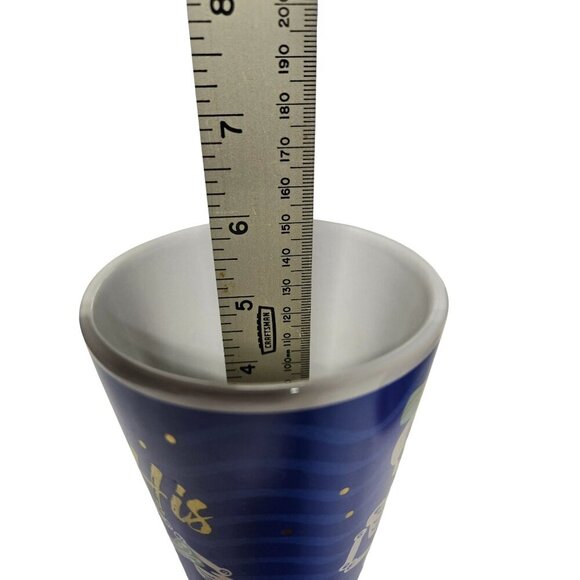 His &‎ Hers Skeleton Coffee Mugs Ceramic 16 oz Dia de Los Muertos Design - Picture 9 of 9